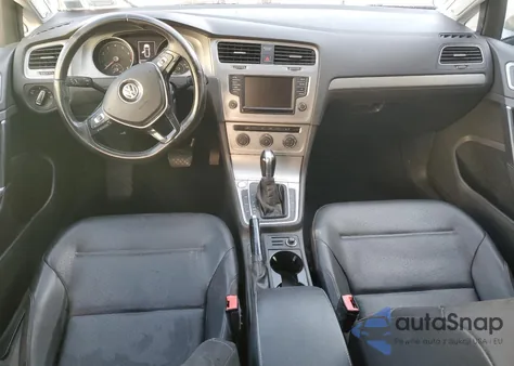 2017 Volkswagen Golf Sportwagen S from USA, damaged, VIN 3VWC17AU0HM535288